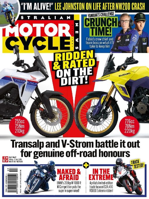 Title details for Australian Motorcycle News by Citrus Media Digital Pty Ltd. - Available